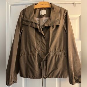 LOFT jacket. Deep olive color- Size Medium